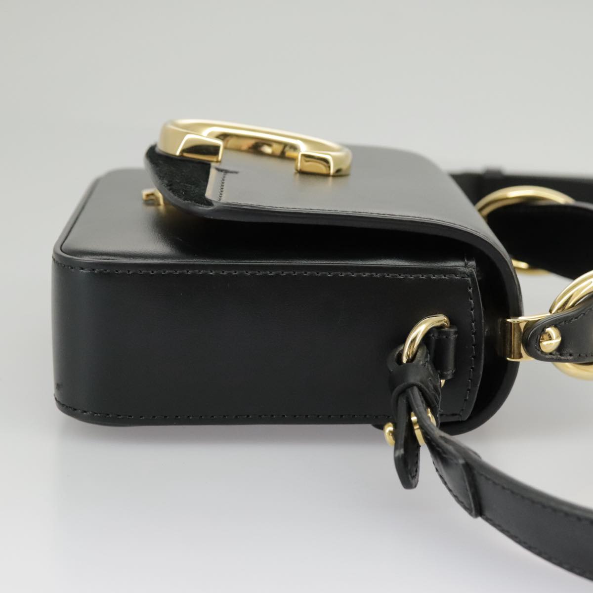 Chloé C, Black, Leather, handbag