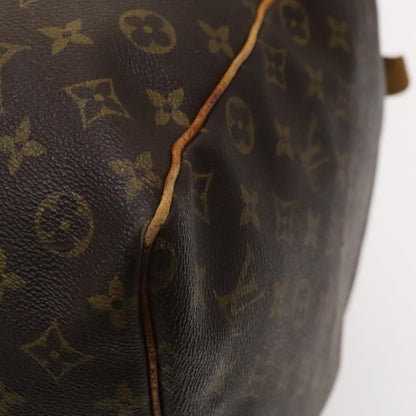 Louis Vuitton Keepall 60, Brown, Canvas, travel