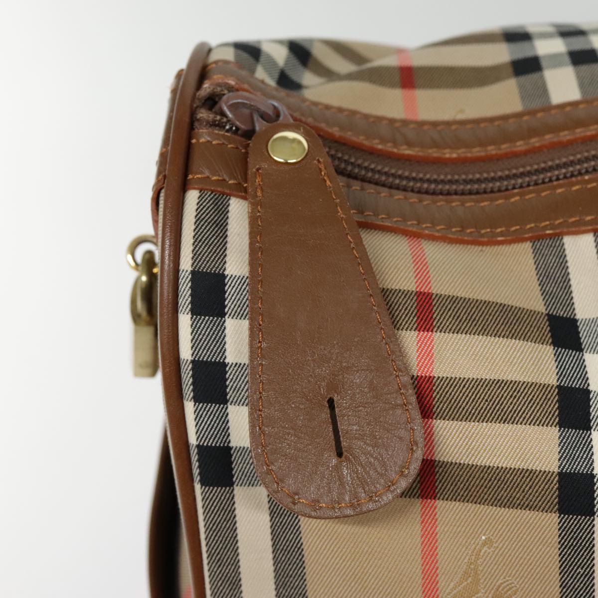 Burberry Nova Check, Brown, Canvas, travel