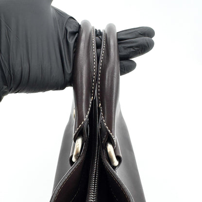Celine Boogie Calfskin, Black, Leather, Handbag