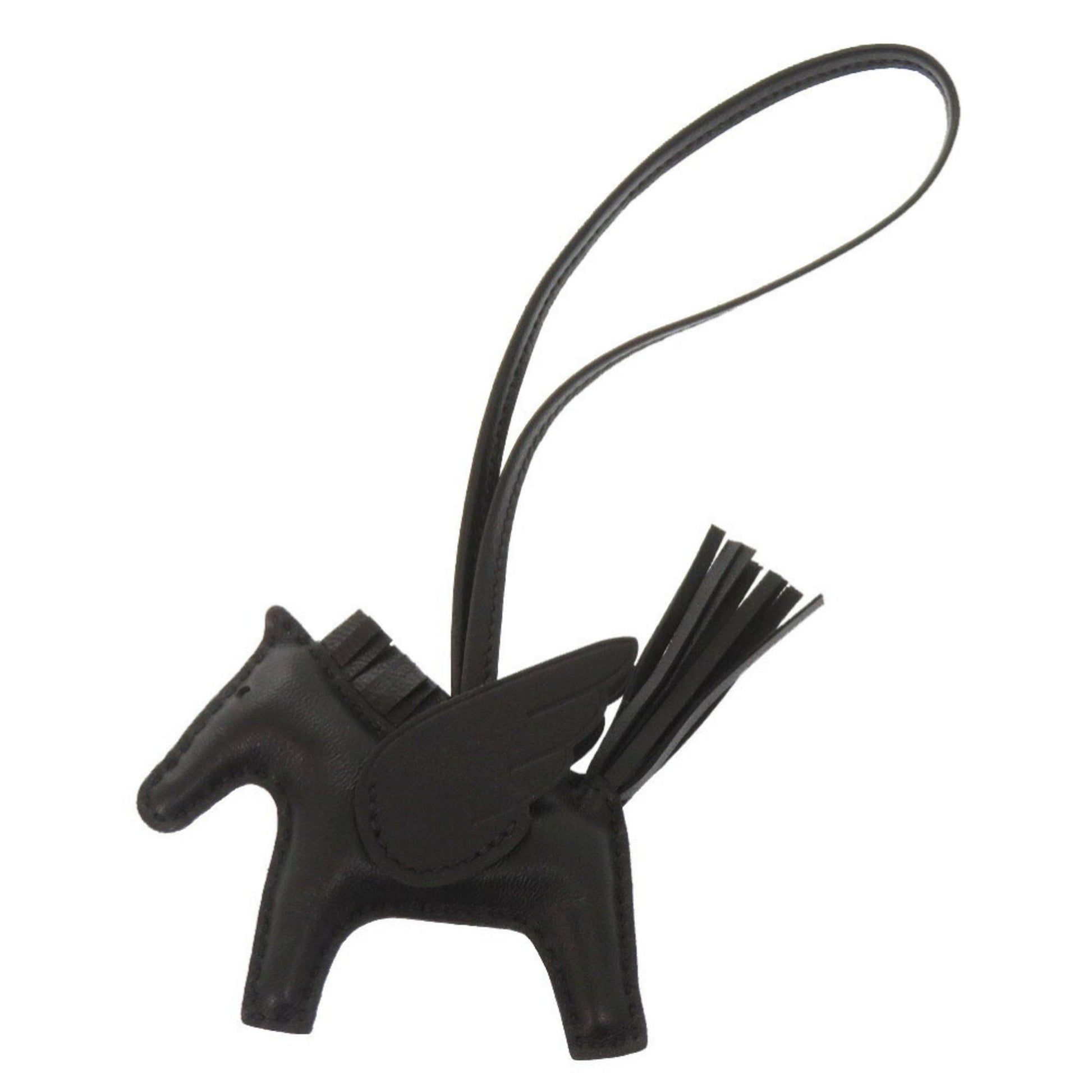 Hermès Rodeo, Black, Leather, bag