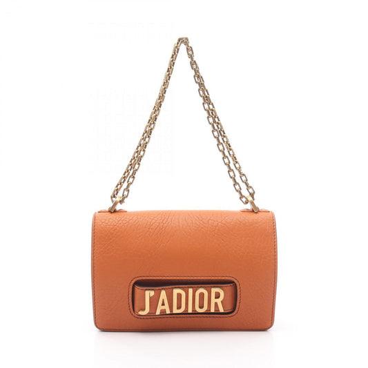 Dior J'Adior, Orange, Leather, shoulder