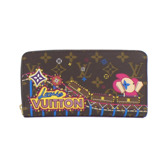 Louis Vuitton Vivienne, Brown, Canvas, wallet
