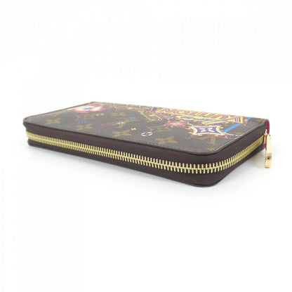Louis Vuitton Vivienne, Brown, Canvas, wallet