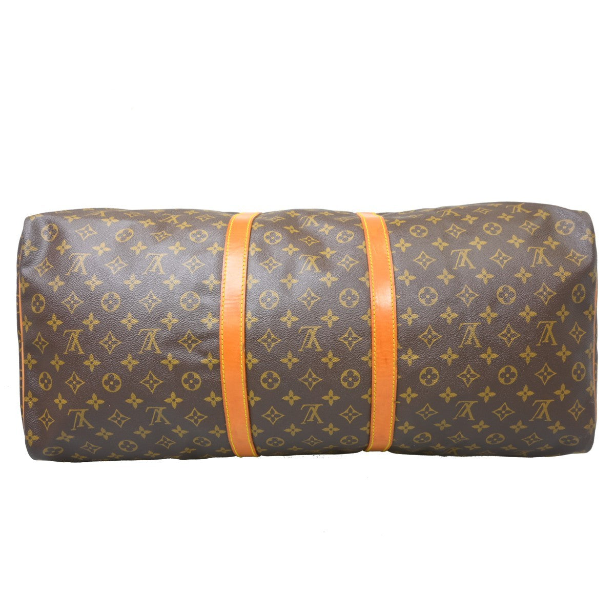Louis Vuitton Keepall Monogram, Brown, Canvas, Travel Bag