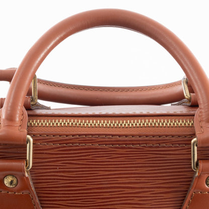 Louis Vuitton Speedy 35, Camel, Leather, handbag