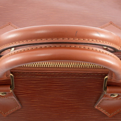 Louis Vuitton Speedy 35, Camel, Leather, handbag
