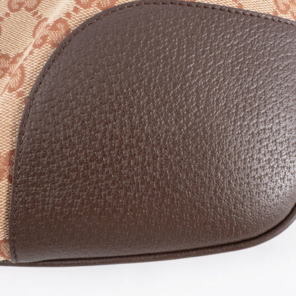 Gucci Horsebit, "BEIGE, BROWN", "CANVAS, LEATHER", shoulder