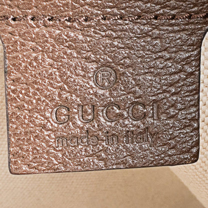 Gucci Horsebit, "BEIGE, BROWN", "CANVAS, LEATHER", shoulder
