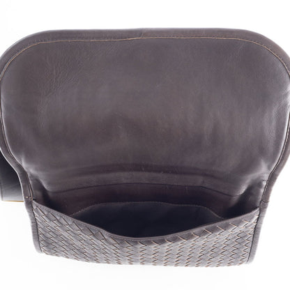 Bottega Veneta Intrecciato, Brown, Leather, shoulder