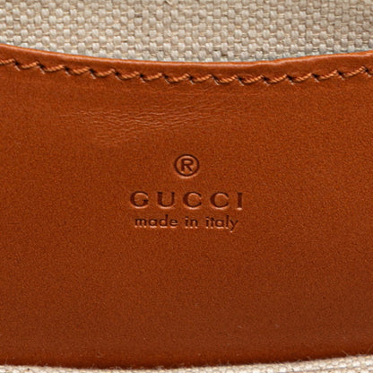 Gucci GG Supreme, "BEIGE, BROWN", Canvas, clutch