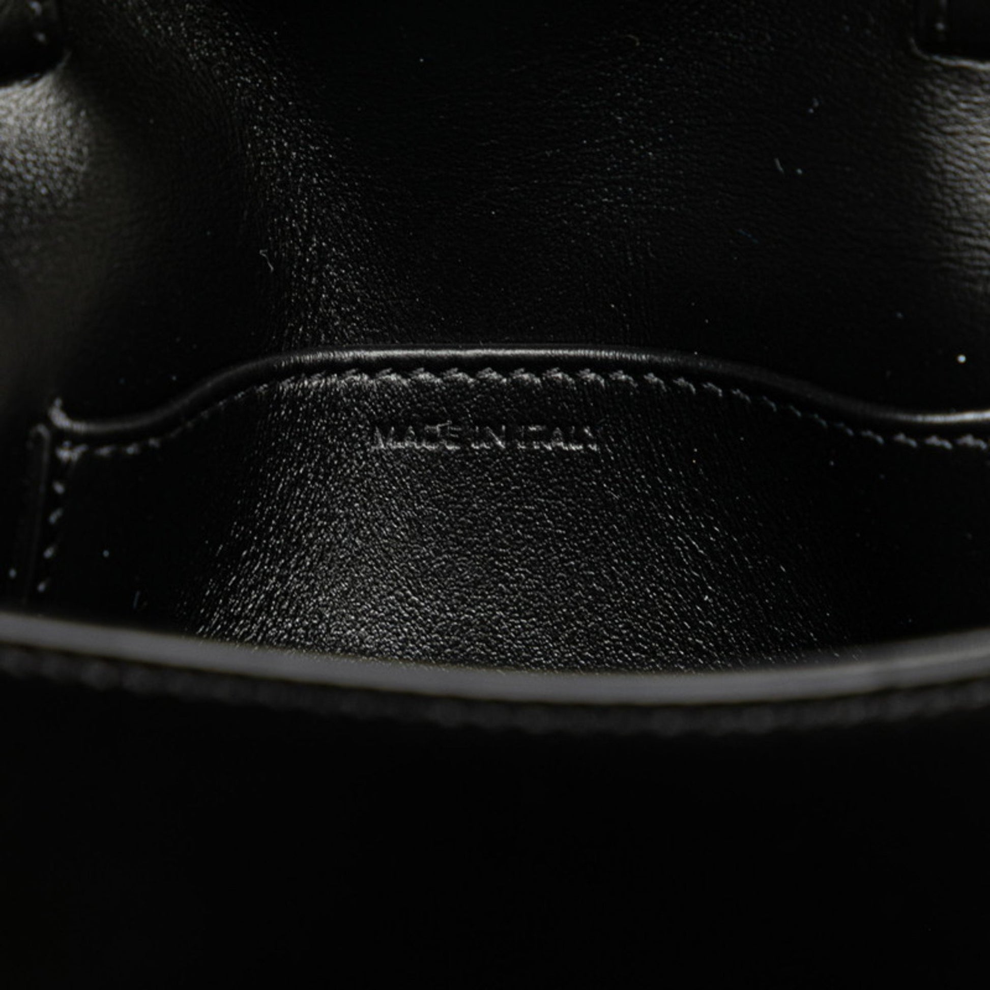 Céline Triomphe Vintage, Black, Leather, shoulder