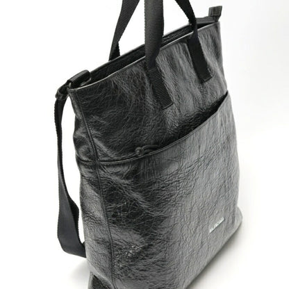 Balenciaga Explorer, Black, Leather, shoulder