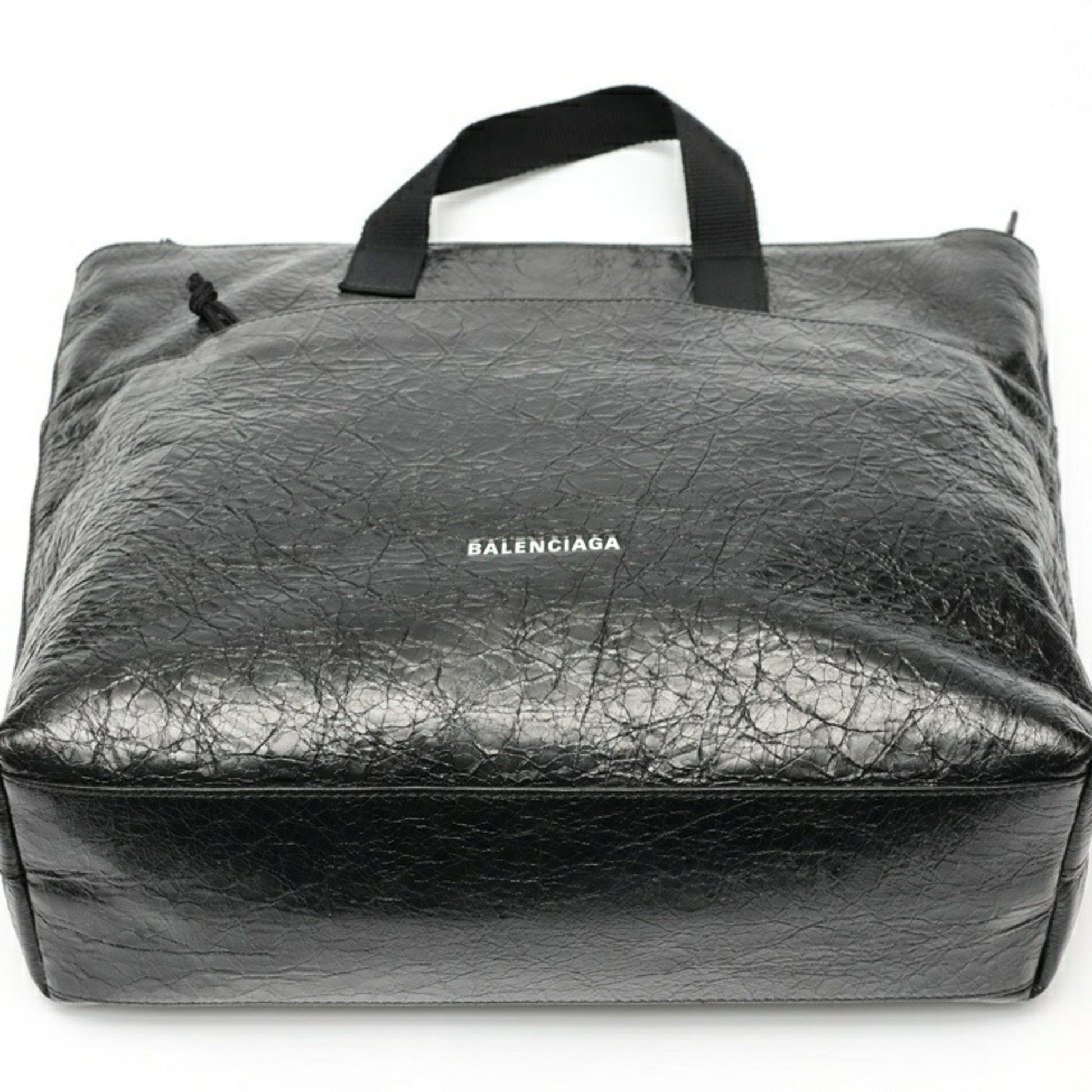Balenciaga Explorer, Black, Leather, shoulder