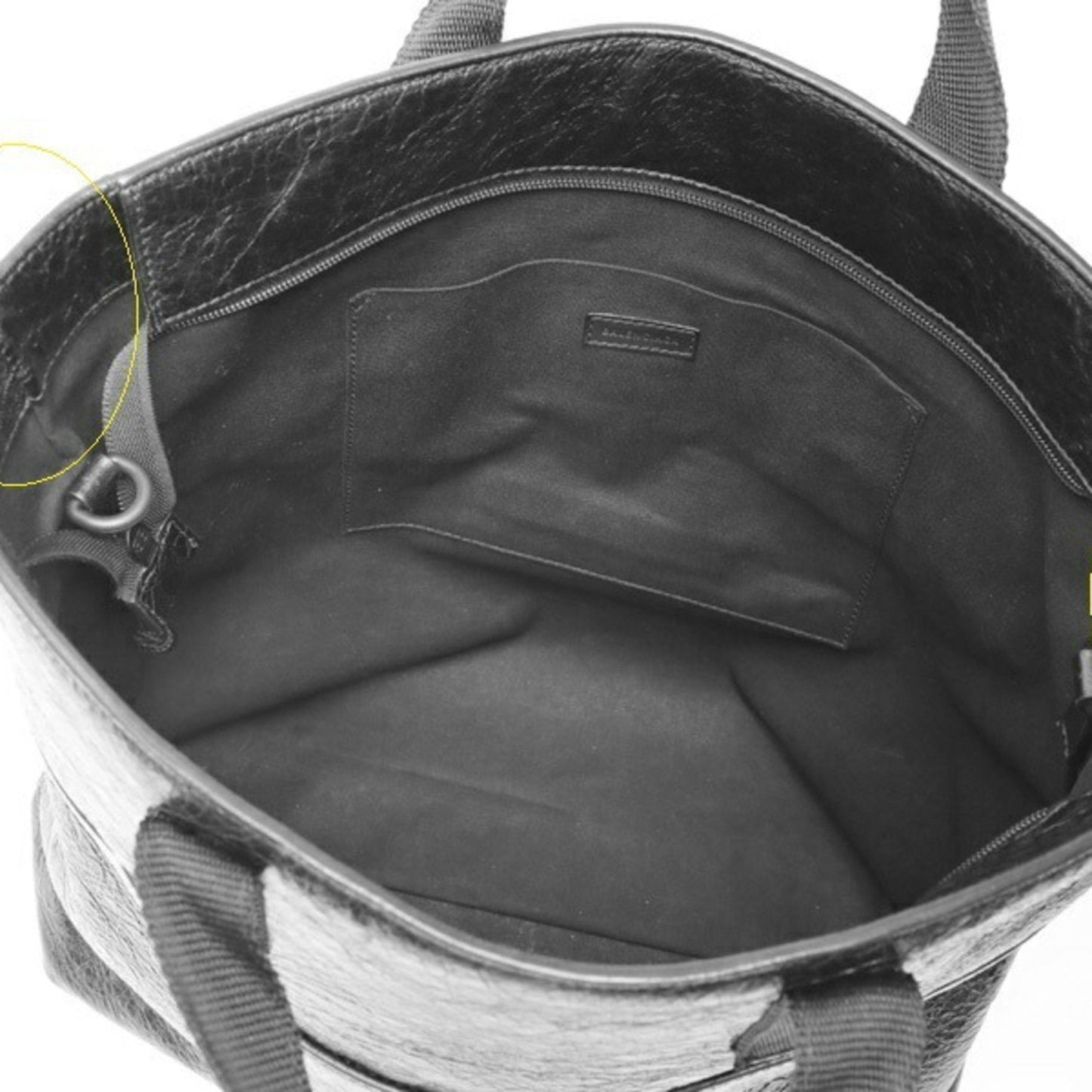 Balenciaga Explorer, Black, Leather, shoulder