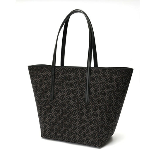 Loewe Anagram Pendant, Black, Canvas, tote