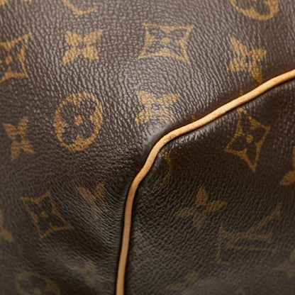 Louis Vuitton Keepall 60, Brown, Canvas, travel