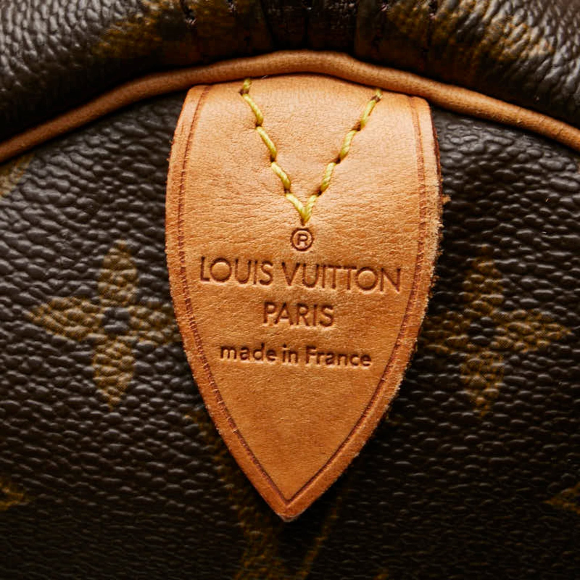 Louis Vuitton Keepall 60, Brown, Canvas, travel