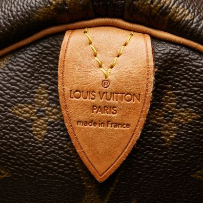 Louis Vuitton Keepall 60, Brown, Canvas, travel