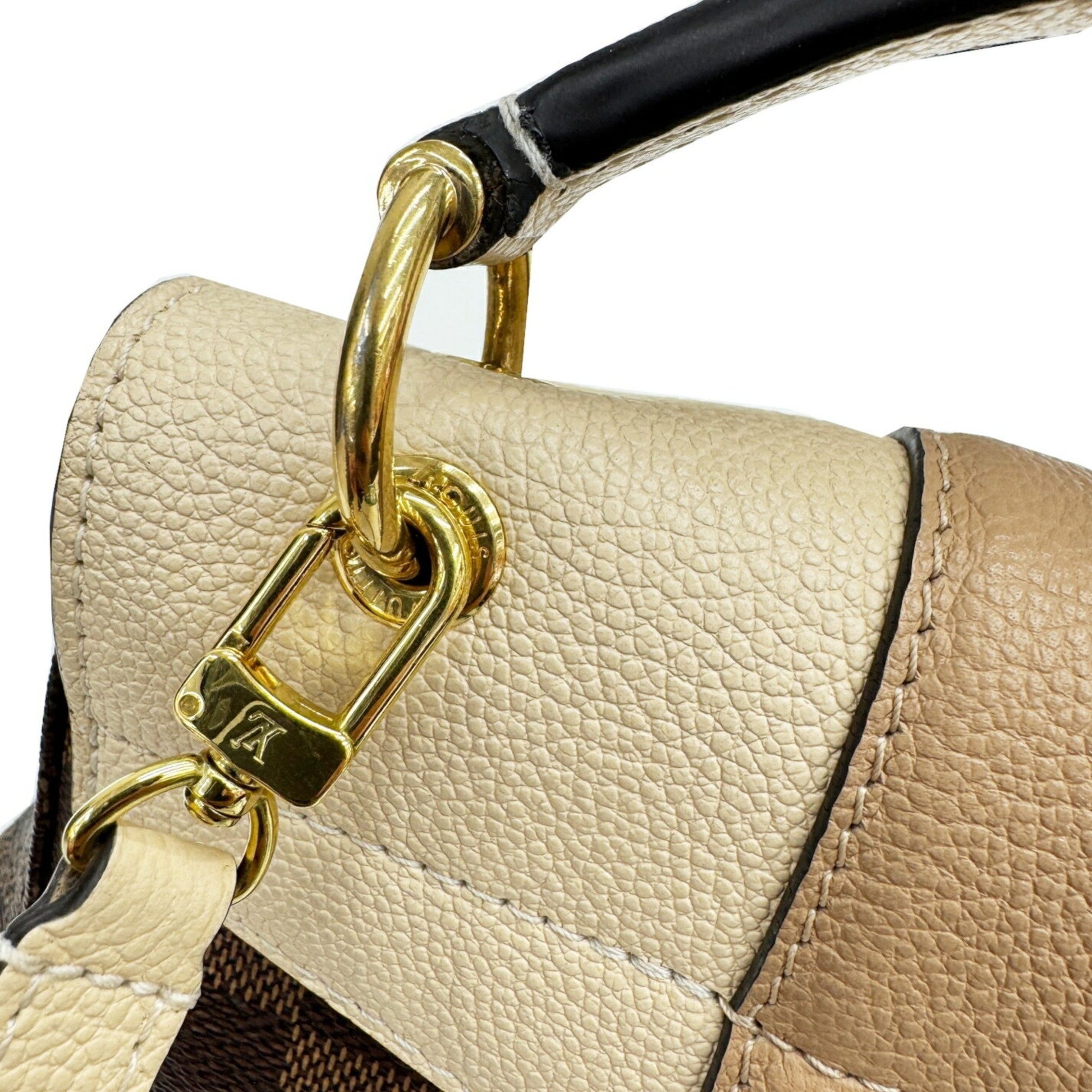 Louis Vuitton Clapton, Brown, Canvas, backpack