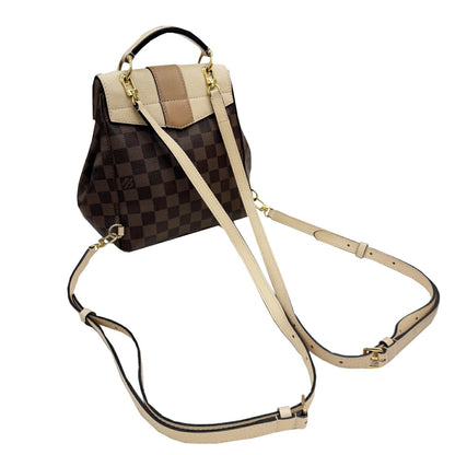 Louis Vuitton Clapton, Brown, Canvas, backpack