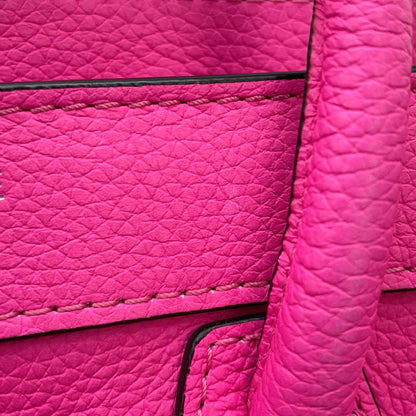 Céline Luggage, Pink, Leather, handbag