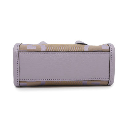 Gucci Interlocking G, Beige, "CANVAS, LEATHER", handbag