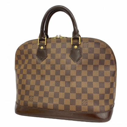 Louis Vuitton Alma, Brown, Canvas, handbag