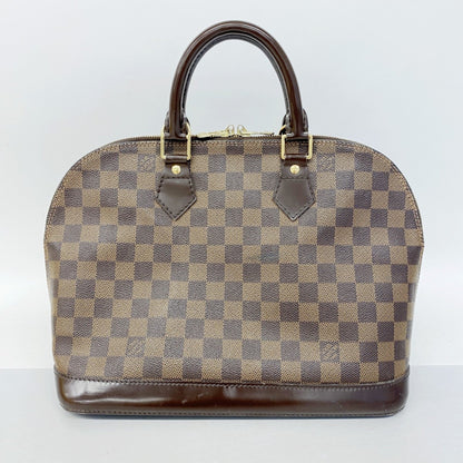 Louis Vuitton Alma, Brown, Canvas, handbag