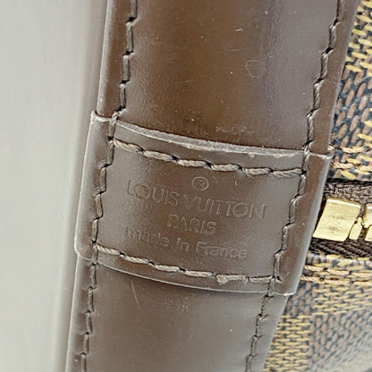 Louis Vuitton Alma, Brown, Canvas, handbag