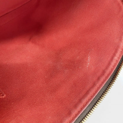 Louis Vuitton Alma, Brown, Canvas, handbag