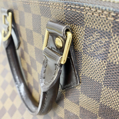 Louis Vuitton Alma, Brown, Canvas, handbag