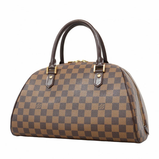 Louis Vuitton Ribera, Brown, Canvas, handbag