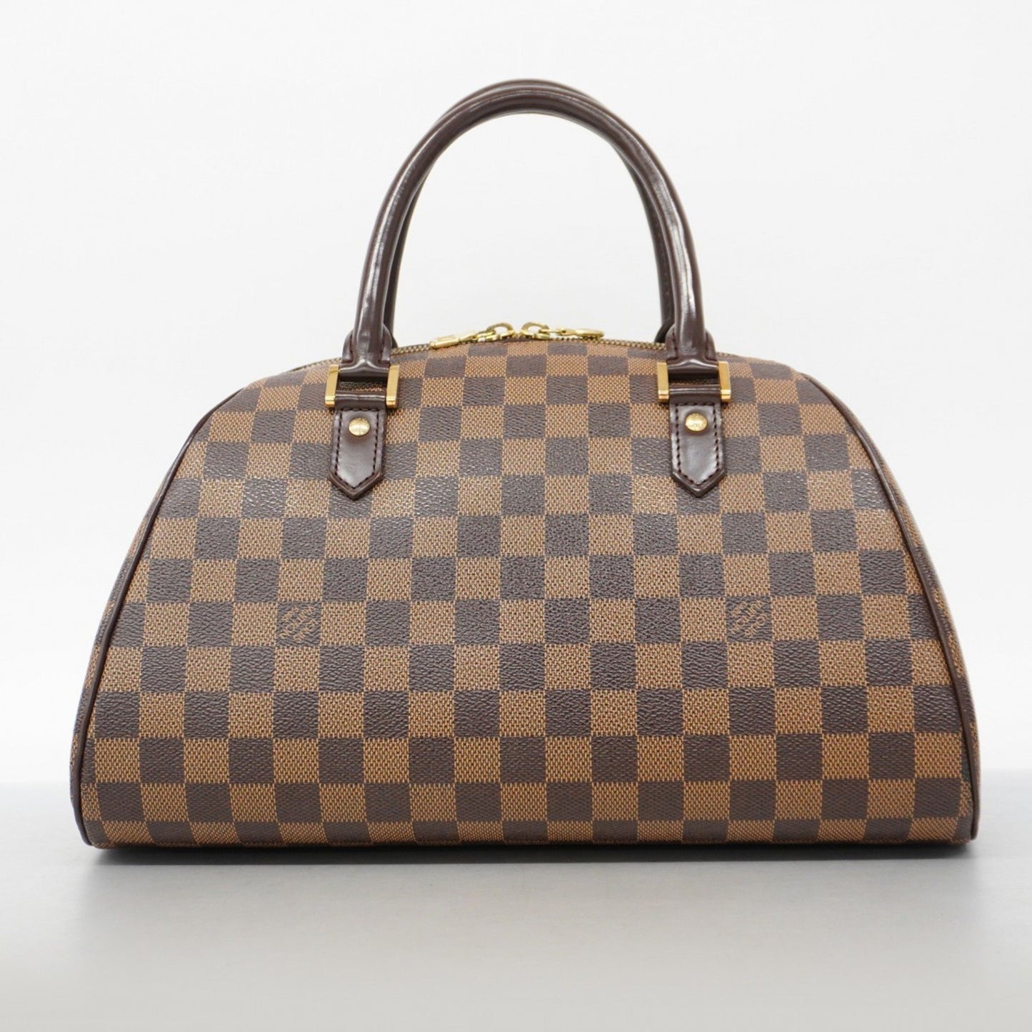 Louis Vuitton Ribera, Brown, Canvas, handbag