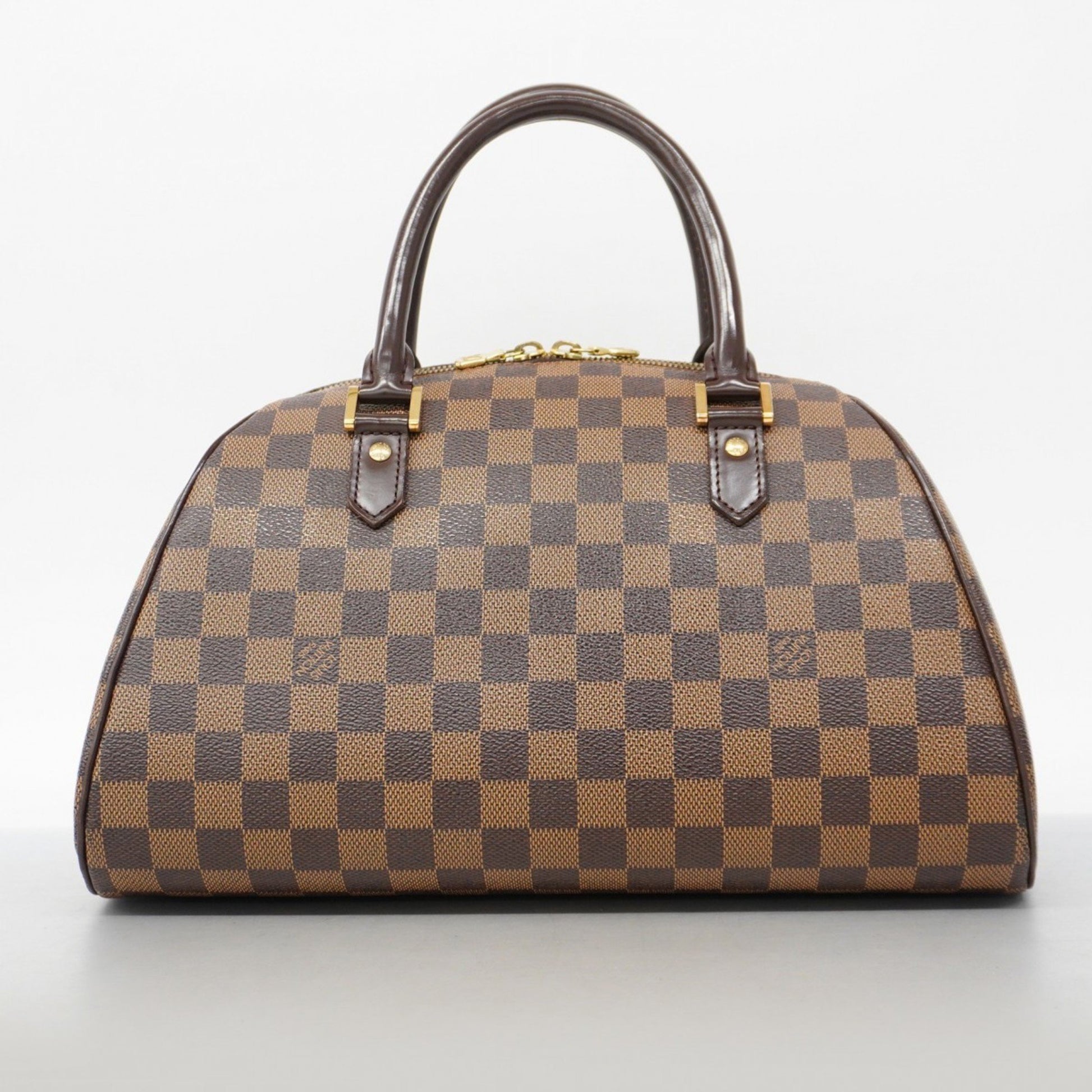 Louis Vuitton Ribera, Brown, Canvas, handbag