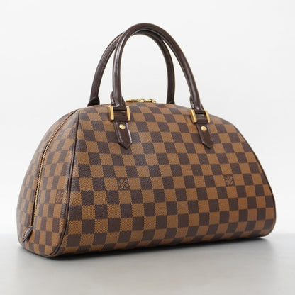Louis Vuitton Ribera, Brown, Canvas, handbag
