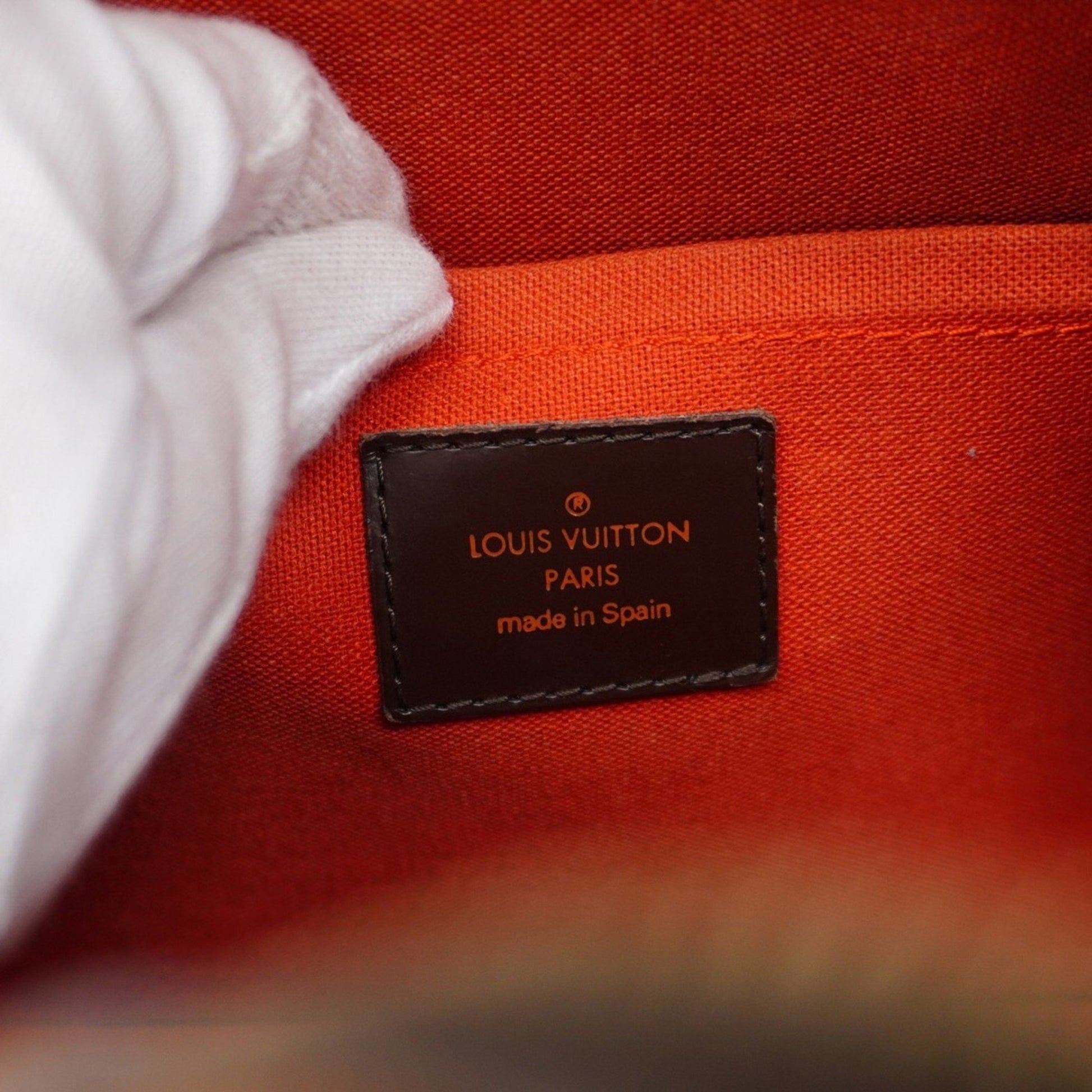 Louis Vuitton Ribera, Brown, Canvas, handbag