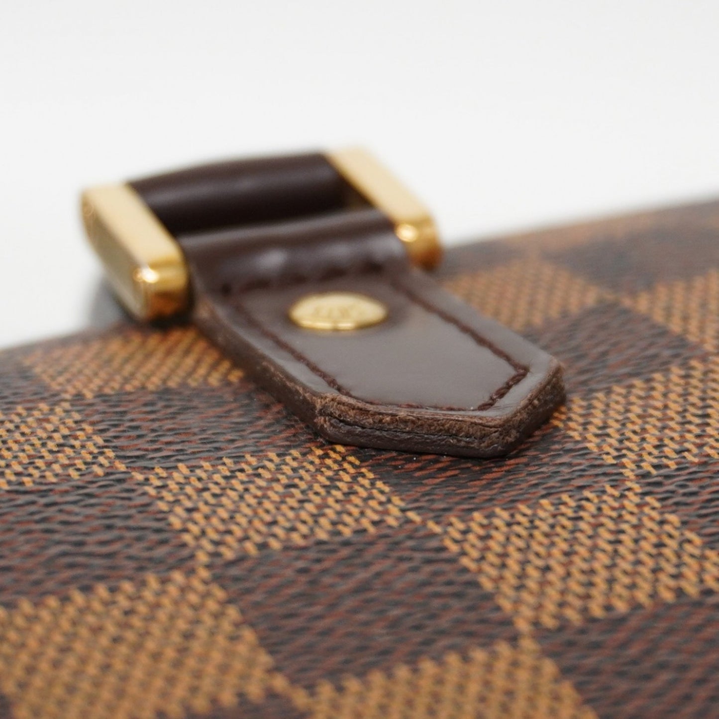 Louis Vuitton Ribera, Brown, Canvas, handbag