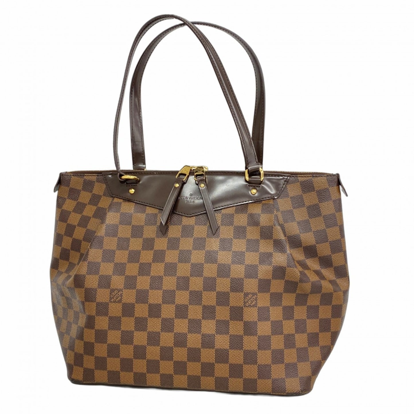 Louis Vuitton Westminster, Brown, Canvas, tote