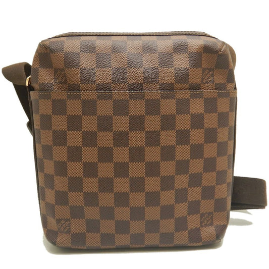 Louis Vuitton Trotteur, Brown, Canvas, shoulder