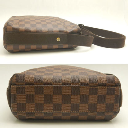 Louis Vuitton Trotteur, Brown, Canvas, shoulder