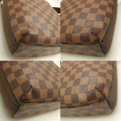 Louis Vuitton Trotteur, Brown, Canvas, shoulder