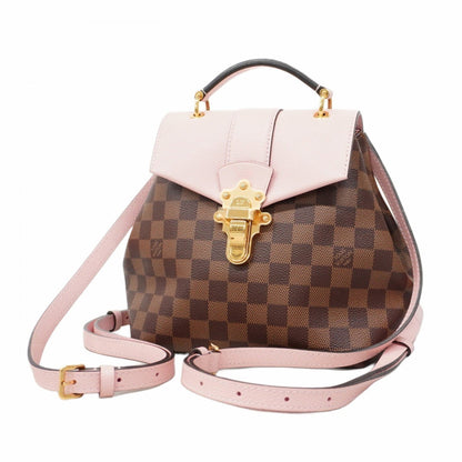Louis Vuitton Clapton, Brown, Canvas, backpack