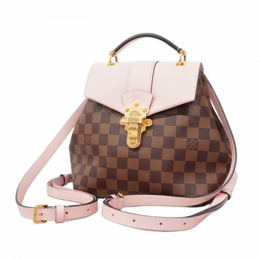 Louis Vuitton Clapton, Brown, Canvas, backpack