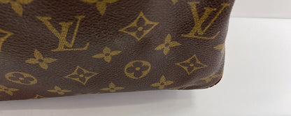Louis Vuitton Alize Monogram, Brown, Canvas, Travel Bag