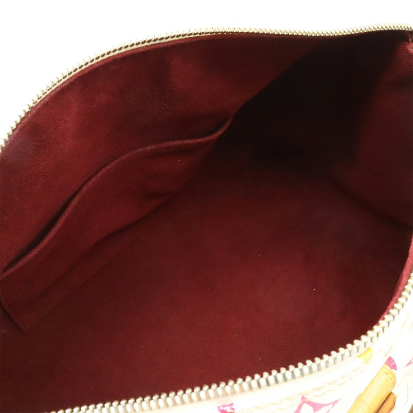 Louis Vuitton Speedy 30, White, Canvas, handbag