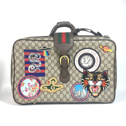 Gucci GG Supreme, Beige, Canvas, travel