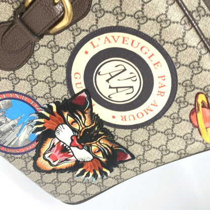 Gucci GG Supreme, Beige, Canvas, travel