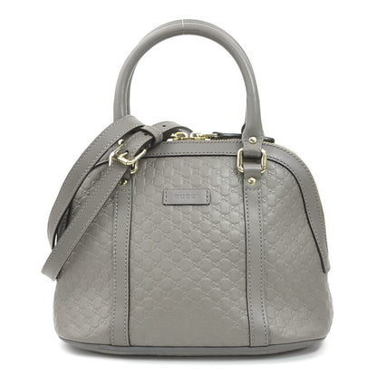 Gucci Guccissima, Grey, Leather, handbag
