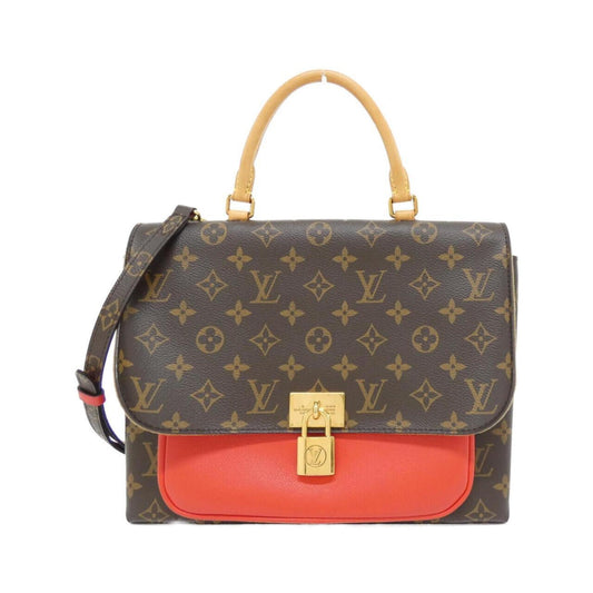 Louis Vuitton Marignan, Brown, Canvas, handbag